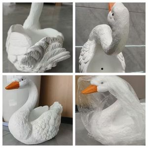 Hiện Đại Thanh Lịch Thiên Nga Hình Dạng Nhựa Thủ Công Mỹ Nghệ Trong Nhà Trồng Cho Kinh Doanh & Trang Trí Nội Thất Món Quà Thanh Lịch Ý Tưởng - Product Image 5