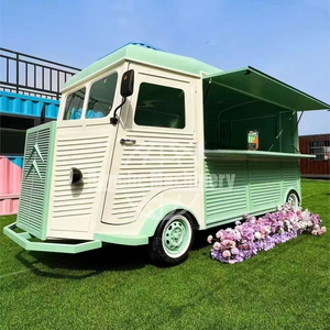 Carrito Móvil de Acero Inoxidable para Catering, Kebab, Helados, Comida Rápida, Hamburguesas, Café, Suministros de Panadería, Remolque de Caravana - Product Image 1