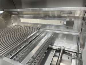 New Arrival 4-Burner Gas <strong>Grill</strong> Stainless Steel 304 Drop-In Design with Round Cover for Outdoor Kitchen - Product Image 3