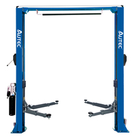 Autec 3500 kg, élévateur à ciseaux hydraulique monocylindre, modèle QJY-S2E, certifié CE, usage commercial |   Durée de vie supérieure à 10 ans, levage complet
