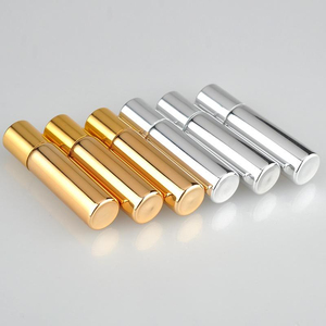 ขวดน้ำหอมแบบลูกกลิ้งขนาด 10 มล. หรูหราเคลือบทองคำ สำหรับน้ำมันหอมระเหย - Product Image 4