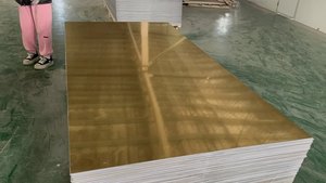 Panel de espejo de placa de Metal de madera de carbón de bambú Panel de pared de cristal de carbono Chapa de madera de carbón de bambú - Product Image 2