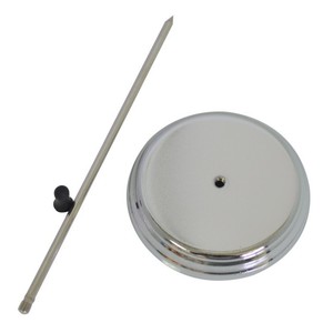 Deli Metal Voucher Fork 76mm Base 142mm Height Document Holder For Office Desk Organizing - Product Image 2