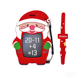 Tableau d'écriture et de <span class=keywords><strong>dessin</strong></span> en silicone Globion pour enfants - Design de <span class=keywords><strong>dessin</strong></span> animé, ensemble de jouets de <span class=keywords><strong>dessin</strong></span> unisexe, 4,5 pouces - Product Image 6