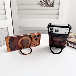 Funda de Fibra de Carbono al por Mayor para Samsung S26 Ultra y <span class=keywords><strong>iPhone</strong></span> 17 16 Pro Max, con Soporte Magnético Metálico Giratorio para Hombres de Negocios - Product Image 3