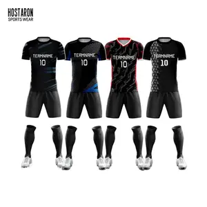 Hostaron Chất lượng cao retro falcao Generic trống đầy đủ Bộ Câu Lạc Bộ Bóng Đá tạo ra rất nhiều áo bóng đá đồng phục cho in ấn