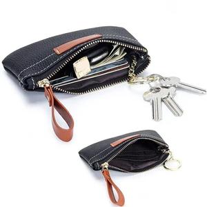 AndoBag Ultrathin Coin Purse for <b>Women</b> Genuine Cow Leather Fashion <b>Small</b> <b>Wallet</b> Zipper Storage Bag Keychain Card Holder 225 - Product Image 6