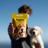 Sacs personnalisés refermables et résistants à l'humidité pour aliments secs pour animaux de compagnie (chats et chiens) – 1 kg, 10 kg – en Mylar