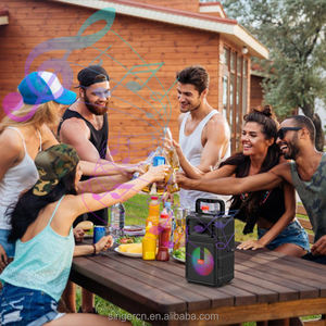 ลำโพงบลูทูธพกพาขนาดเล็ก ZQS14107 พร้อมไมโครโฟนในตัว เครื่องคาราโอเกะแบบพกพาสำหรับใช้งานกลางแจ้ง - Product Image 5