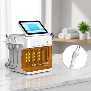 Appareil professionnel de soin du visage pour tous types de peaux, exfoliation multi-étapes, extraction, hydratation, anti-âge, rajeunissement de la peau - Product Image 1