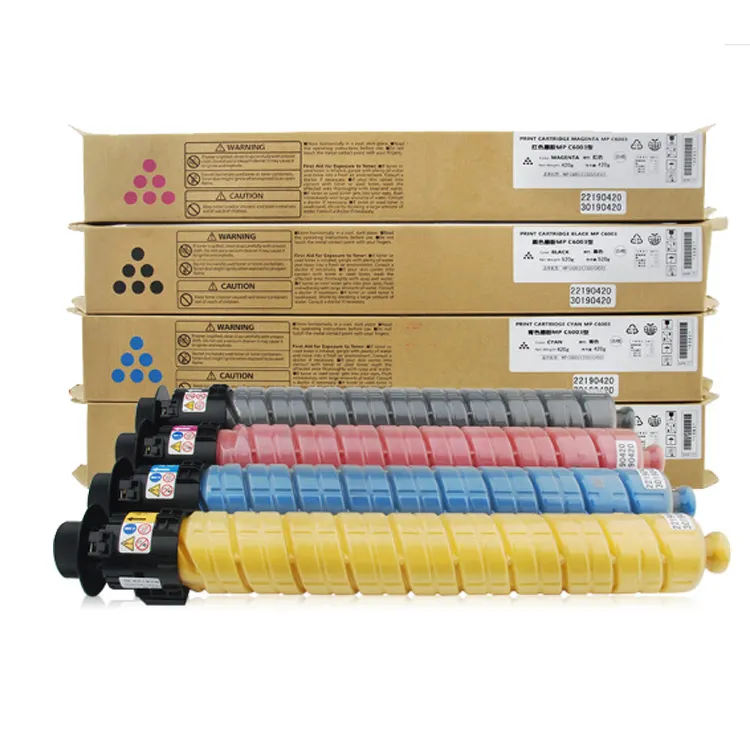 Topkwaliteit Printer Levert Mp C6003 Navulde Tonercartridge Kleurentoner Poeders Voor Ricoh Mp C4503 C4504 C5503 C6003 C6004