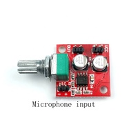 Naiertaidacent — panneau d'amplification de Microphone électrique LM386, Module de Circuit d'amplification Audio, pour Microphone