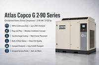 Compresor de Aire de Tornillo Sin Aceite de 7.5kw 10HP 1.1M3/Min 10Bar Clase 0, Compresor de Aire Sin Pistón para la Industria Médica, Dental y Alimentaria