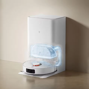Mijia M30 Pro Robot Vacuum 60℃ Hot Water Wash Hair Cut Base Hot Air Dry Auto Lift <b>Mop</b> Laser Navigation - Product Image 3