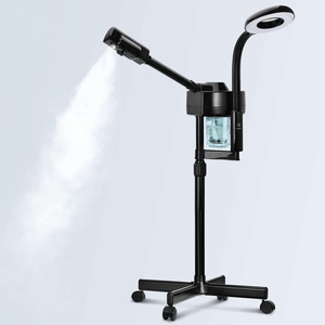2 in 1 Facial <b>Steamer</b> with Magnifying Lamp Portable Skin Rejuvenation Steam Sprayer for Home Salon Care - Product Image 1