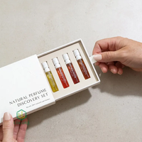 Ensemble de kit de produits de soins de la peau en papier d'art rigide à impression personnalisée Boîte-cadeau Boîte de papier cosmétique avec logo personnalisé