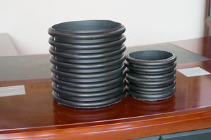 बड़े पैमाने पर परियोजनाओं के लिए Hdpe डबल-दीवार नालीदार पाइप टिकाऊ एंटी-uv गैर विषैले उच्च दबाव 300 मिमी व्यास 6 मीटर लंबाई - Product Image 6