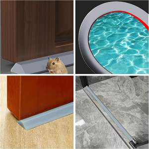 Mutfak duş su bariyeri baraj banyo katlanabilir istinat şeritleri ıslak ve kuru banyo eşik şeritleri - Product Image 5