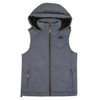 Manteau chauffant d'hiver pour l'extérieur Femmes USB Batterie rechargeable Graphène Gilet chauffant électrique Vestes Hommes