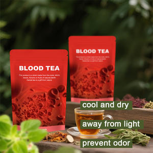 OEM teh darah Herbal alami murni untuk kesehatan merangsang metabolisme darah menghilangkan racun jaringan tubuh dikemas dalam tas - Product Image 4