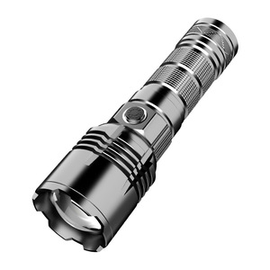 <b>Rechargeable</b> Aluminum Alloy Flashlight With Power Display 18650 Battery <b>LED</b> Light Source Portable Handheld Lighting <b>Torch</b> - Product Image 4