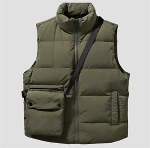 OEM سترة عالية الجودة للرجال والنساء شعار مخصص سترة بسحاب في الهواء الطلق سترة فقاعة للماء للجانبين - Product Image 1