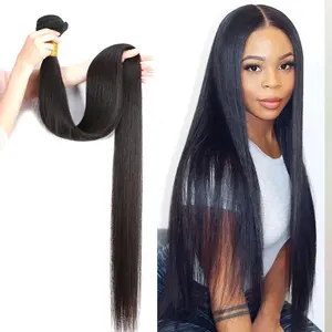 50 40 30 inch mink straight Brazilian virgin human hair bundles wholesale virgin hair vendor bundles deals