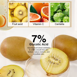 Set per la Cura della Pelle <span class=keywords><strong>con</strong></span> Acido Glicolico Tonico Crema Siero Esfoliante per Rimuovere Macchie Scure e Sbiancare la Pelle del Viso per un Incarnato Luminoso - Product Image 3