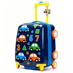 Valise à roulettes pour enfants, fabriquée par le fabricant, valise à roulettes pour enfants avec roues, étui rigide personnalisé pour les tout-petits, bagages pour enfants - Product Image 2