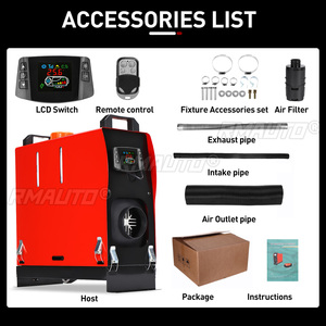 Calentador de Aire Diésel para Coche HCalory Todo en Uno 5-8KW 12V, Calefactor de Estacionamiento para Camiones, Autocaravanas, Barcos, Autobuses con Interruptor LCD - Product Image 2