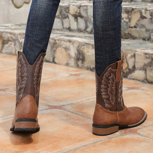 Botas Vaqueras de Invierno para Hombre 2024, Botas Martin de Alta Gama, Diseño de Moda en Cuero, Botas de Nieve para Hombre Adulto - Product Image 6