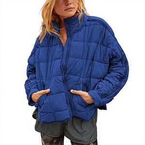 Women's Lightweight <b>Packable</b> Hooded Winter Quilted Puffer <b>Jacket</b> Detachable Sleeves Hat Zipper Closure Waterproof Wool - Product Image 1
