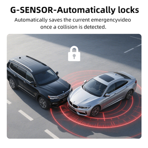 Camera hành trình <span class=keywords><strong>mini</strong></span> <span class=keywords><strong>LCD</strong></span> 3.18 inch 4K, camera kép trước/sau, WiFi, chống nước, tầm nhìn ban đêm, hộp đen, lắp được cho hầu hết các loại xe - Product Image 6