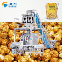 Machine d'emballage automatique pour céréales, chips et pop-corn avec pesage et remplissage intégrés