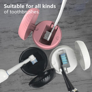 حامل فرشاة أسنان كهربائي ذكي صغير يثبت على الحائط مع وظيفة التعقيم والتسخين، محمول وفعال بنسبة 99.99%، الأكثر مبيعًا - Product Image 4