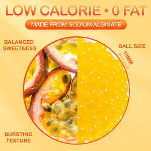 Hete Aanbieding: 1,2 kg Passievrucht Geïnfuseerde Popping Boba Bubble Tea <span class=keywords><strong>Machine</strong></span> voor Melktheezaak Drankenbedrijven - Product Image 4