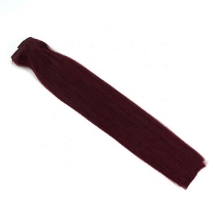 Extensions de cheveux brésiliens de haute qualité, vierges, clipsables, sans couture, 100% cheveux humains, double trame machine - Product Image 5