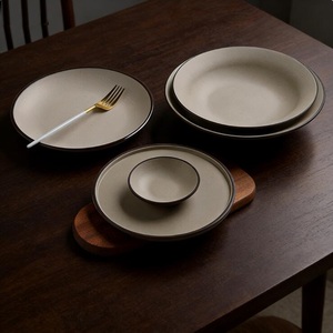 Reusable <b>Melamine</b> Dinnerware <b>Set</b> Lightweight Camping Dishware Dishwasher Safe for Indoor Outdoor Use - Product Image 5