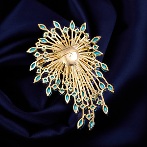 <span class=keywords><strong>Broche</strong></span> ZHENXUN en <span class=keywords><strong>Lapis</strong></span> <span class=keywords><strong>Lazuli</strong></span> Étoile à Cinq Branches et Perles d'Eau Douce, Épingle Polyvalente pour Manteau, Accessoire Femme, Bijou Épingle de Sûreté - Product Image 5