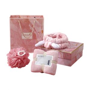 Multi Color Cute <b>Bride</b> Maid Gift <b>Box</b> Christmas 3 in 1 Wedding Spa Self Care Women Cotton Modern Set for Promotion - Product Image 2
