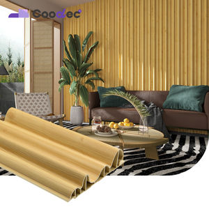 Panneau mural en pvc wpc grand panneau mural Tv fond grille conseil pour la maison ou l'hôtel - Product Image 1