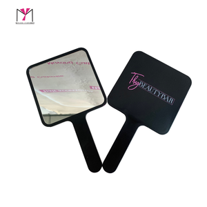 Miroir de poche en forme de cœur, en plastique, personnalisé, portable, avec votre logo, disponible en plusieurs couleurs - Product Image 5