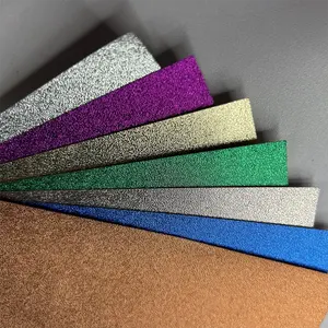 Papel recubierto de PVC Papel de encuadernación de PVC impermeable de color elegante