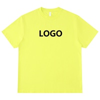 Camiseta de Manga Corta Unisex de Color Sólido, Informal y Cómoda, Estilo Urbano, 100% Algodón Puro, Impresión Personalizada de Calidad Premium