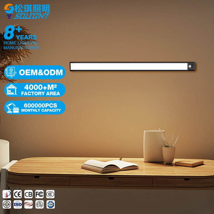 Motion Sensor Cabinet Light USB Rechargeable