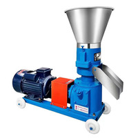 Machine à granulés d'aliments avec élévateur à godets - Conception compacte en acier inoxydable, capacité de 100 kg/h