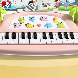 Juguete para niños, 37 teclas, música multifuncional, <span class=keywords><strong>teclado</strong></span> electrónico animal <span class=keywords><strong>con</strong></span> micrófono, simulación <span class=keywords><strong>de</strong></span> <span class=keywords><strong>piano</strong></span>, iluminación, juguetes para niños - Product Image 4
