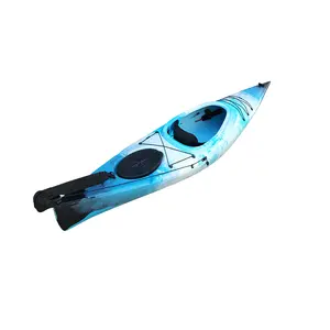 HANDELI Single Ocean Pedal Kayak Sit In Sea Kayak With Pedal Canoe Kayak Rowing Boats