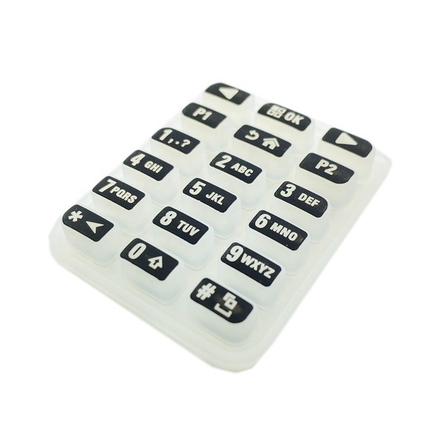 Rubber Cover Keypad for XiR C2660 Radio Parts RP-KPC2660