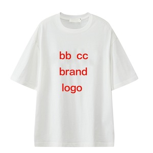 Droma有名なロゴインスパイアされたデザイナー服高品質ファッションスタイル<span class=keywords><strong>t</strong></span>シャツコットン男性用高級<span class=keywords><strong>t</strong></span>シャツ - Product Image 3